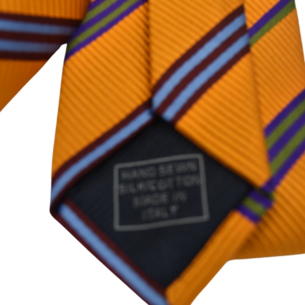 Robert Jensen Hand Sewn Silk Tie - Picture 3 of 3